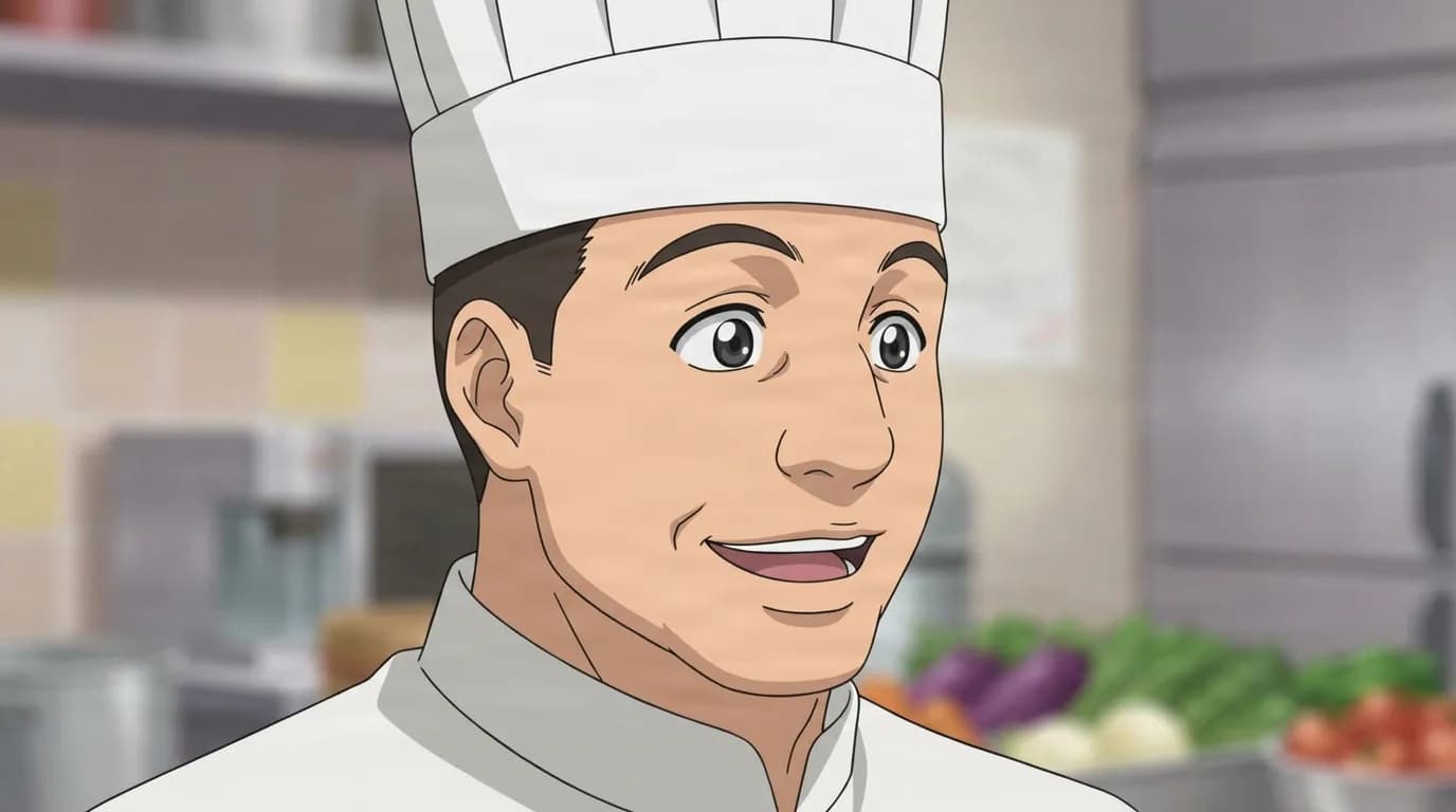 Heita Momoyama from Bleach in a close-framed cel-shaded anime scene with a detailed environment