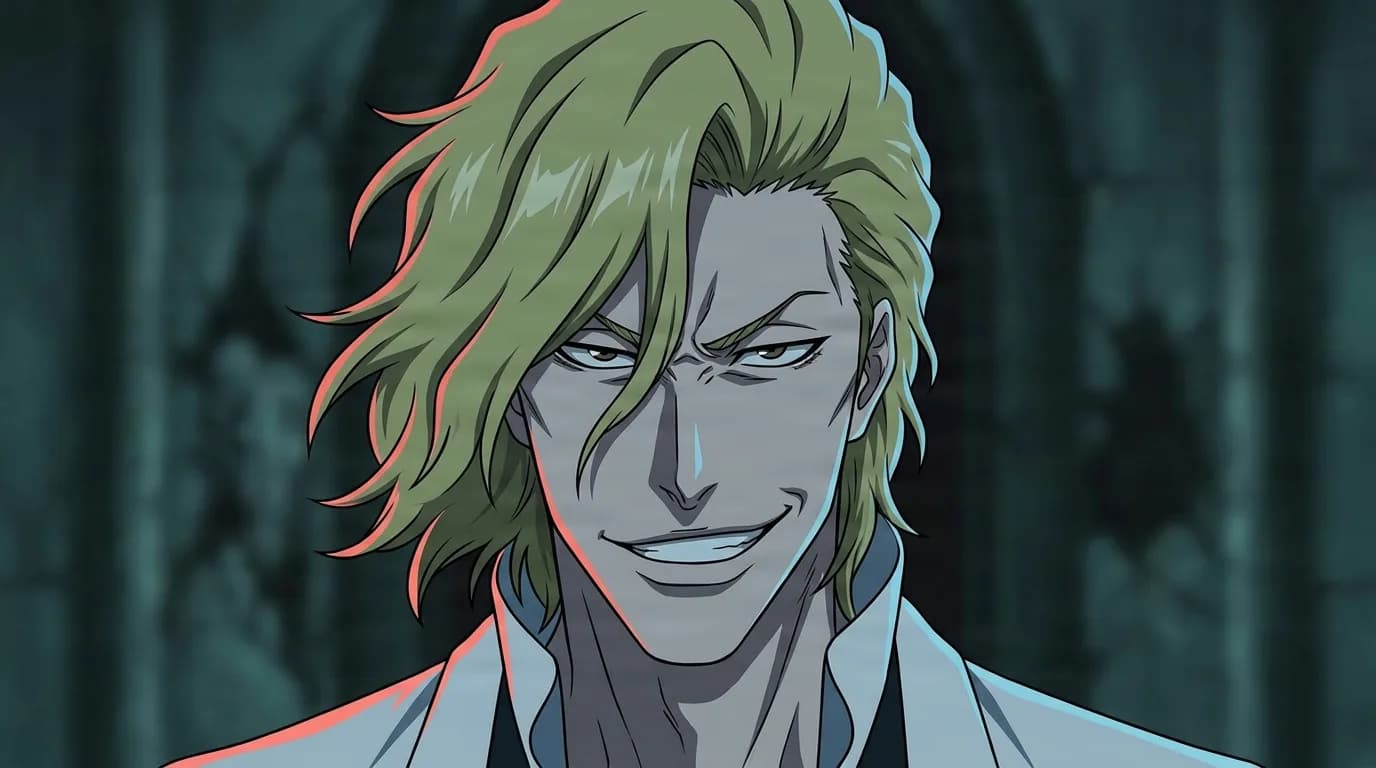 Rōjūrō Ōtoribashi from Bleach in a close-framed cel-shaded anime scene with a detailed environment