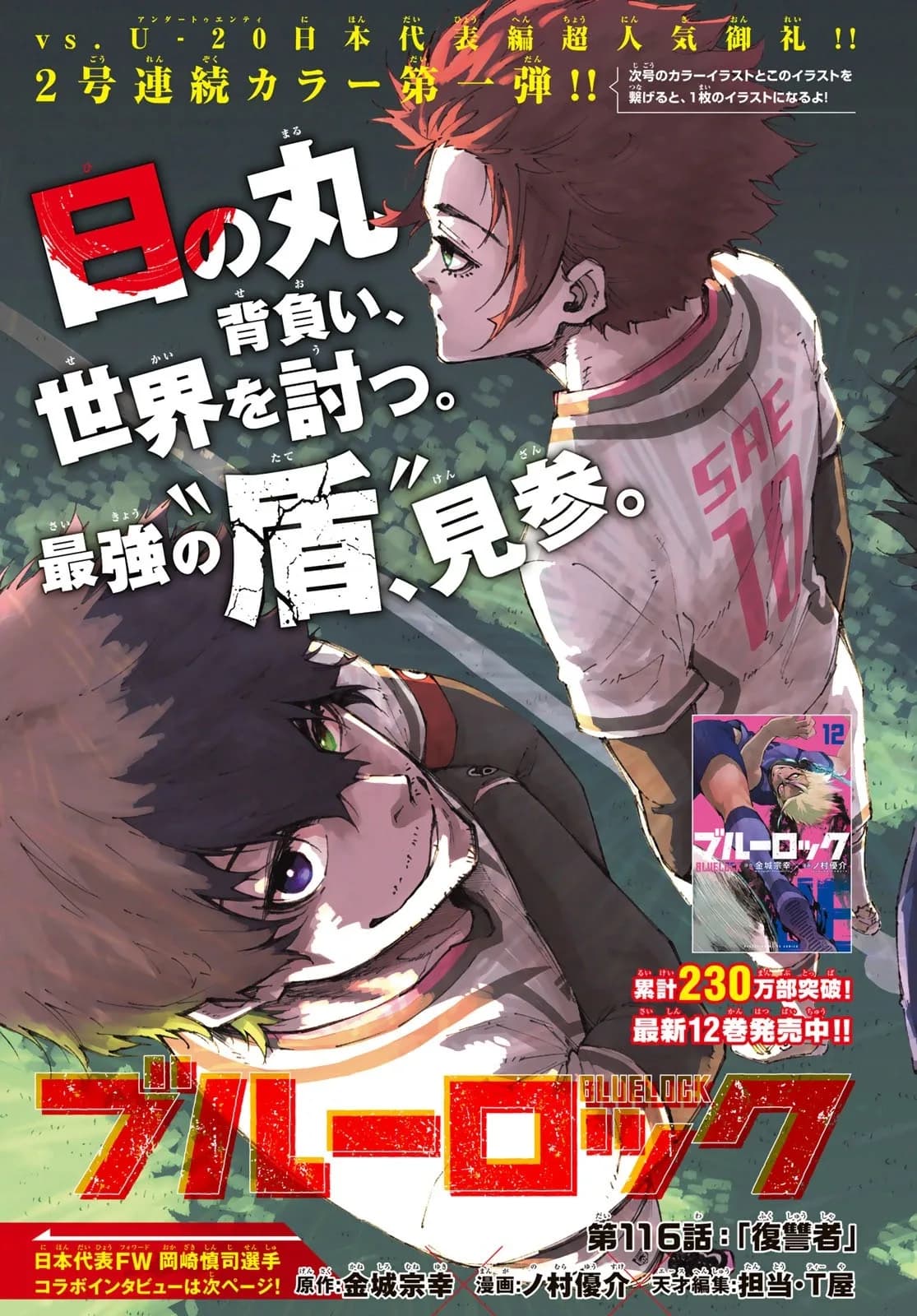 Official cover art of Chapter 116: Revenger