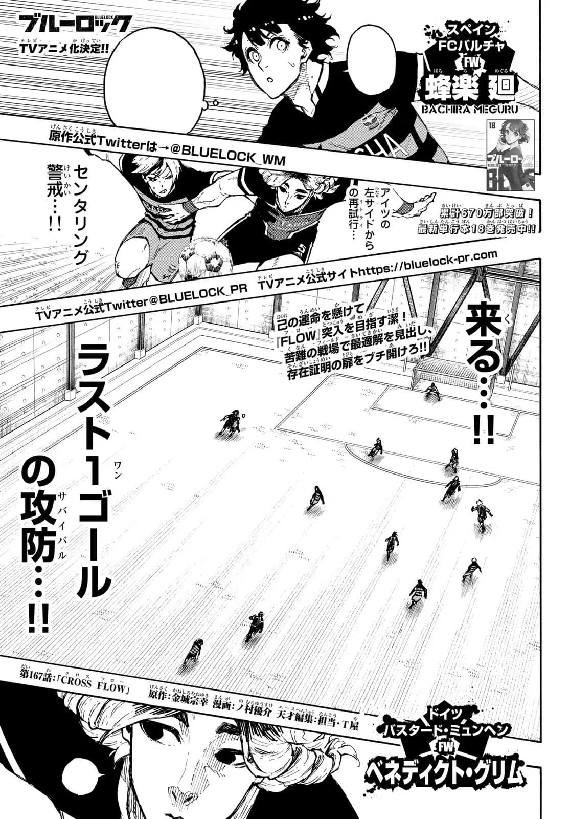 Official cover art of Chapter 167: Cross Flow