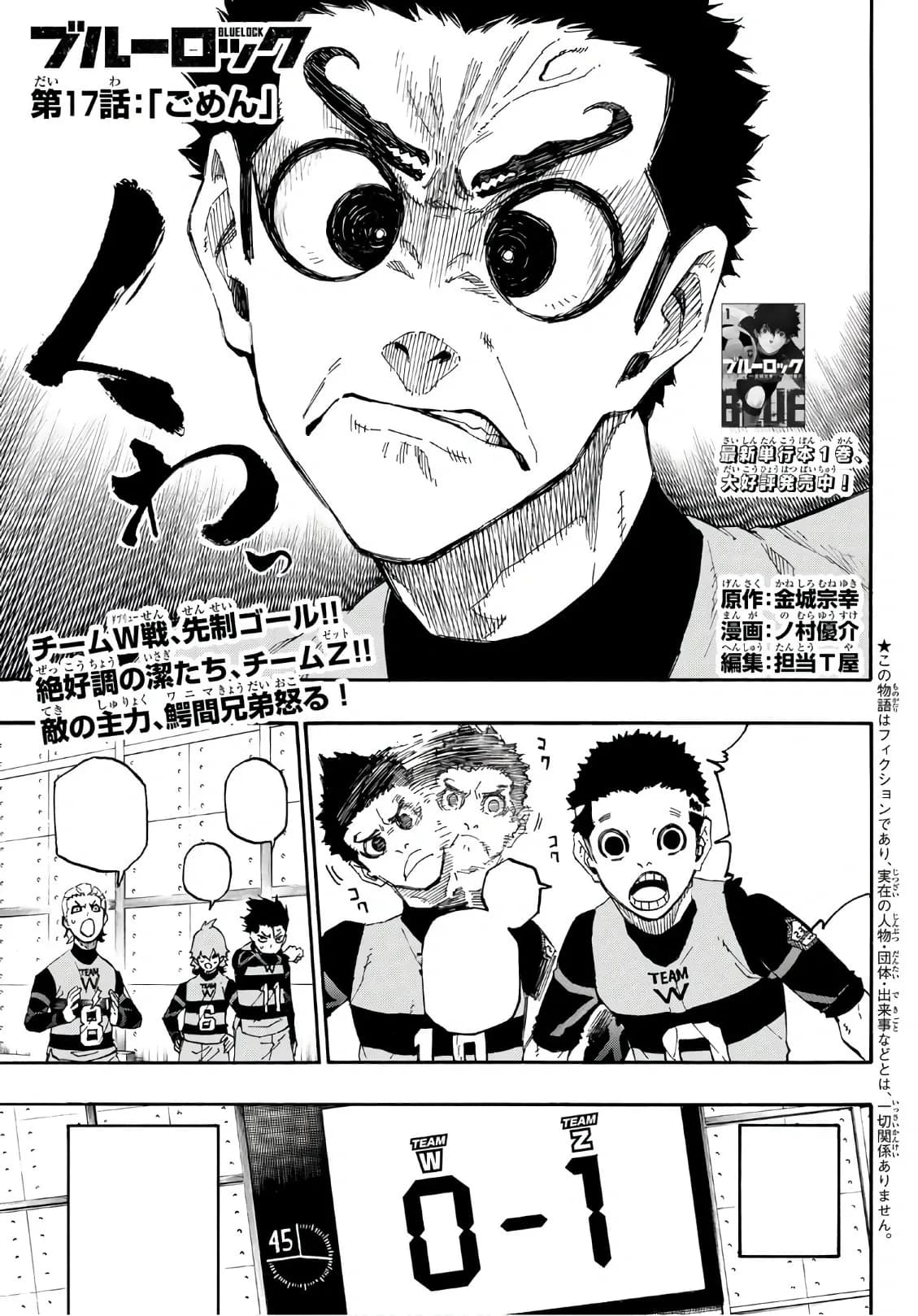 《第17章：对不起》官方封面插图