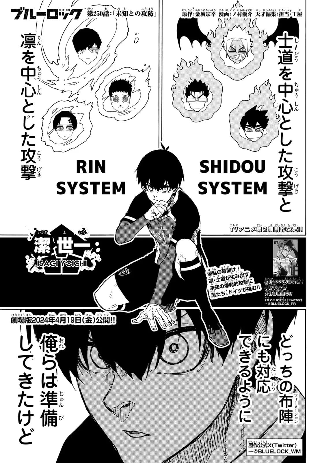 Official cover art of Chapter 250: Battling the Unknown