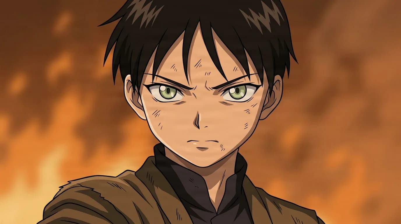 Wen from Cowboy Bebop in a close-framed cel-shaded anime scene with a detailed environment
