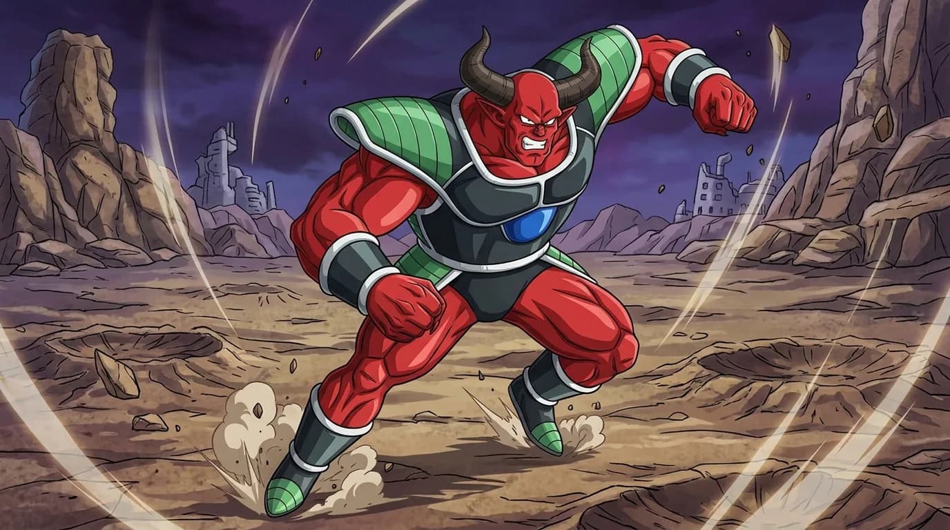 Shisami, un personaje de raza desconocida de Dragon Ball.