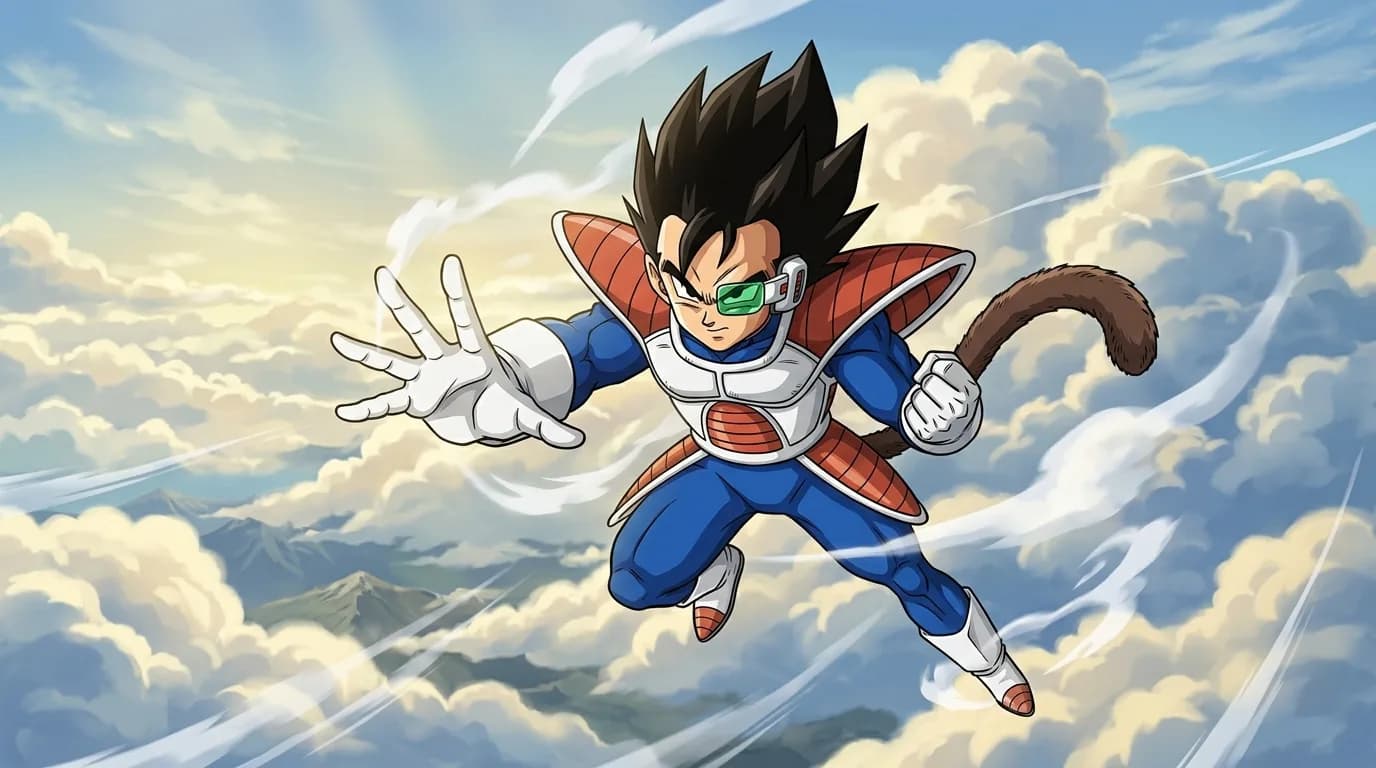 Tarble, un personaje saiyajín de Dragon Ball.