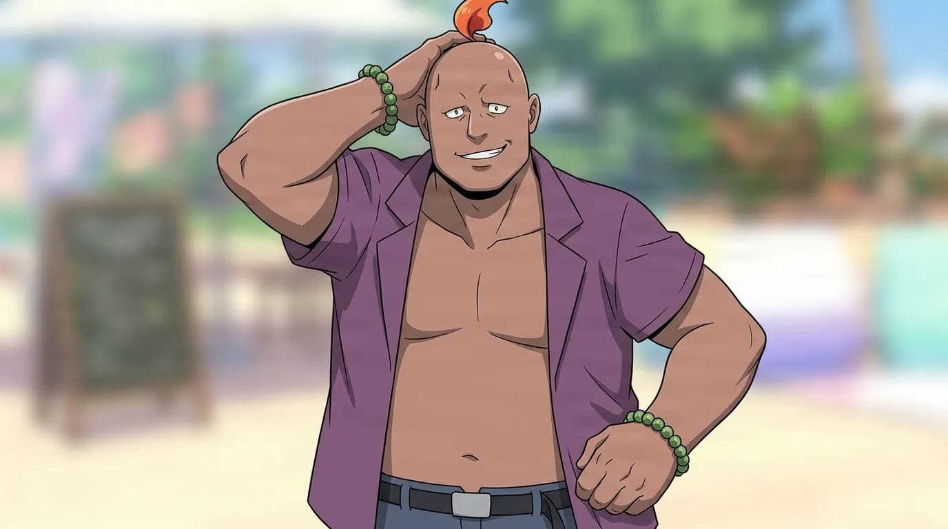 Moyuru Tochi from My Hero Academia in a close-framed cel-shaded anime scene with a detailed environment