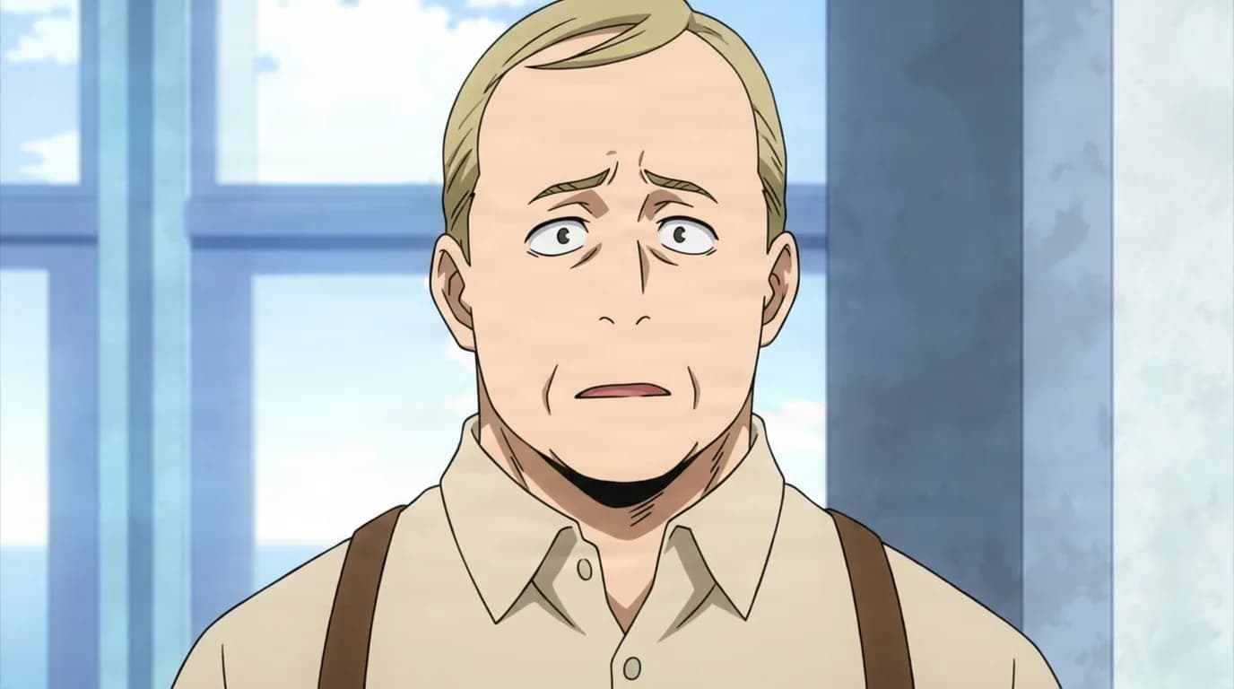 Samuel Abraham from My Hero Academia in a close-framed cel-shaded anime scene with a detailed environment