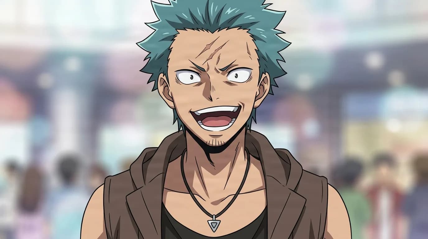 Soga Kugisaki from My Hero Academia in a close-framed cel-shaded anime scene with a detailed environment