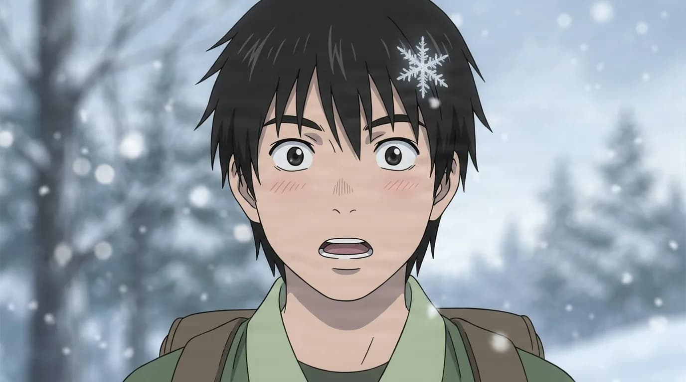 Haku's Father from Naruto in a close-framed cel-shaded anime scene with a detailed environment