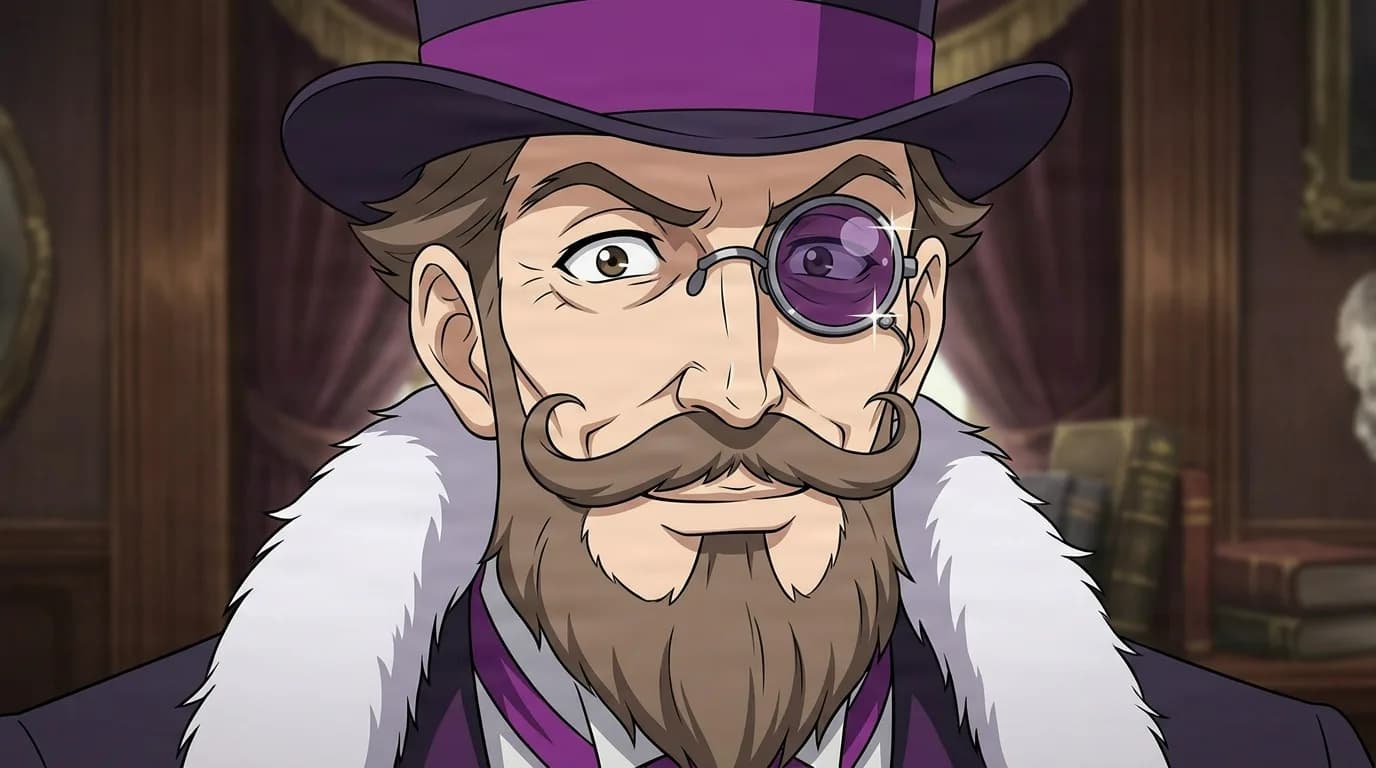 『ONE PIECE』のキャラクター、セロ。細部まで描き込まれた背景を伴う、クローズアップのセル画調アニメシーンとして描かれている。
