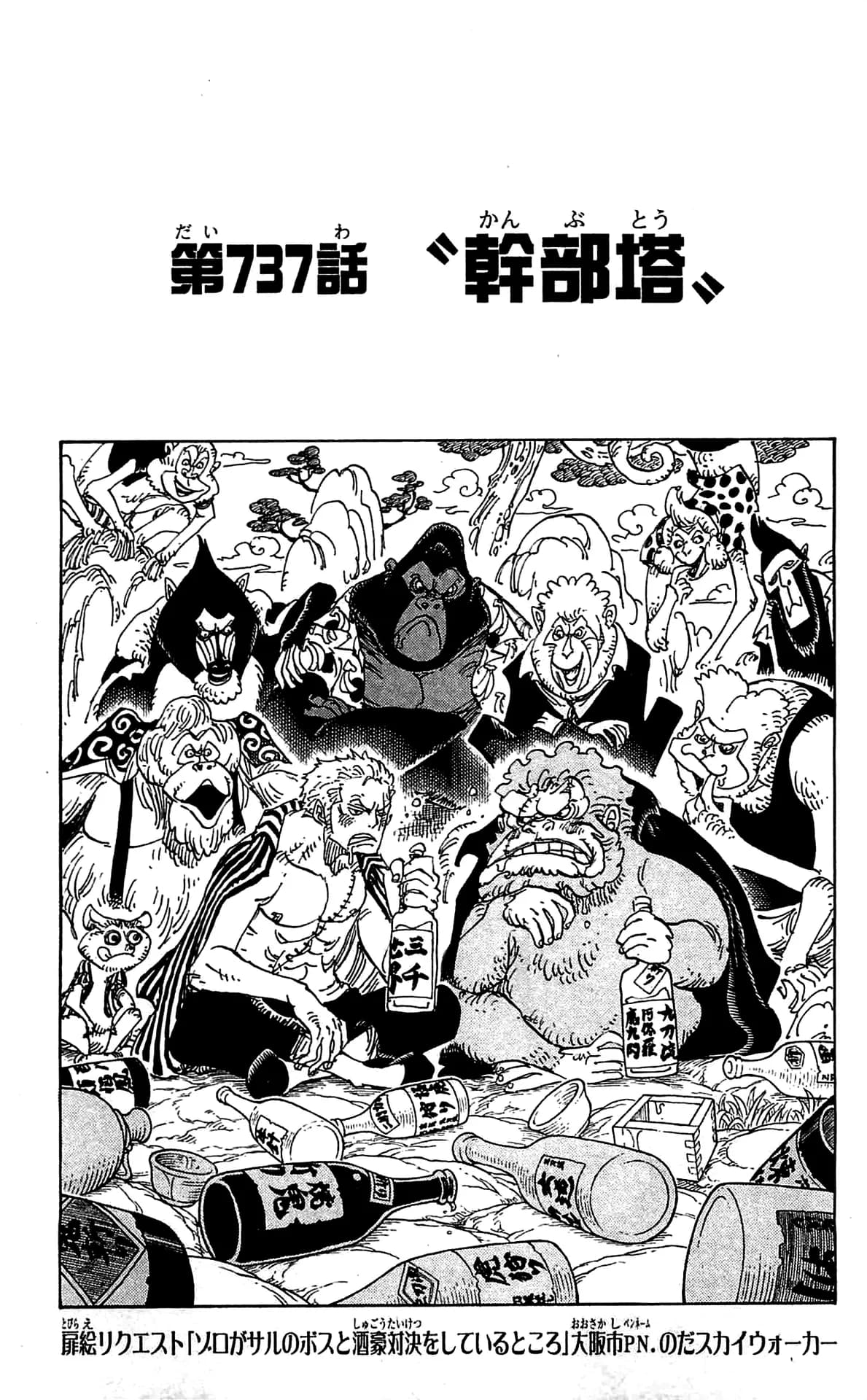 Official cover art of Chapter 737