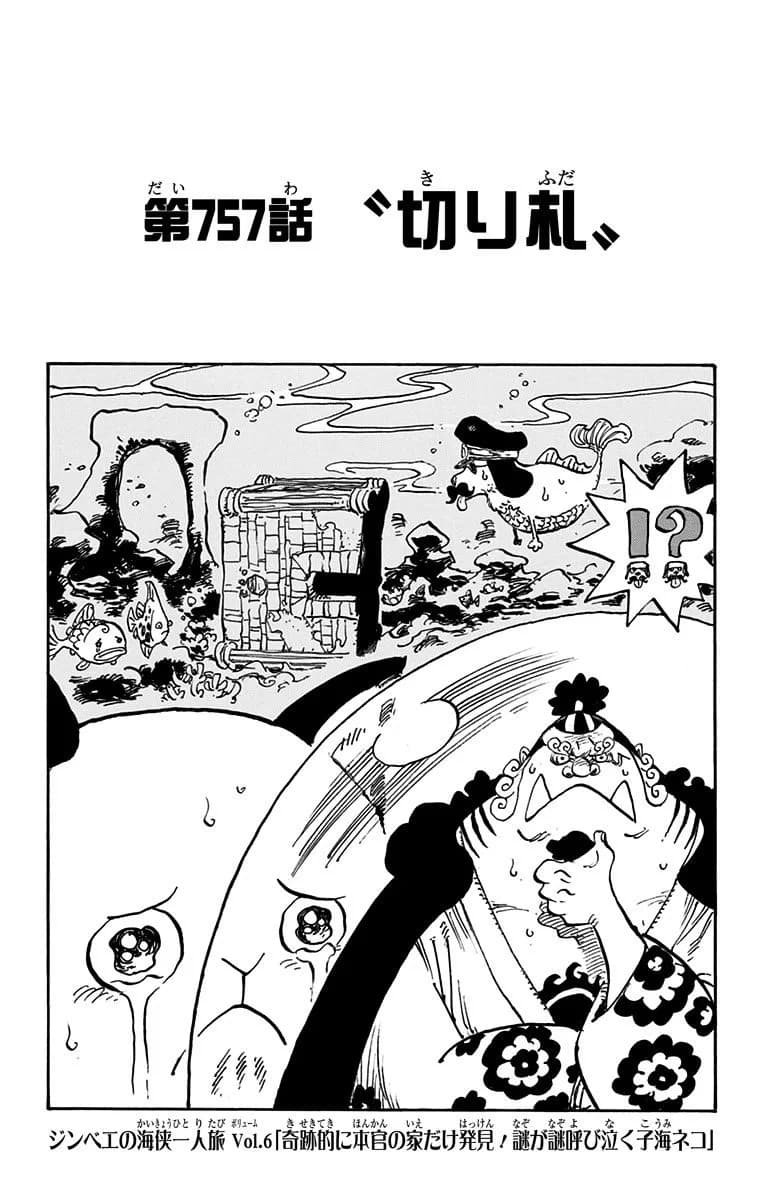 Official cover art of Chapter 757