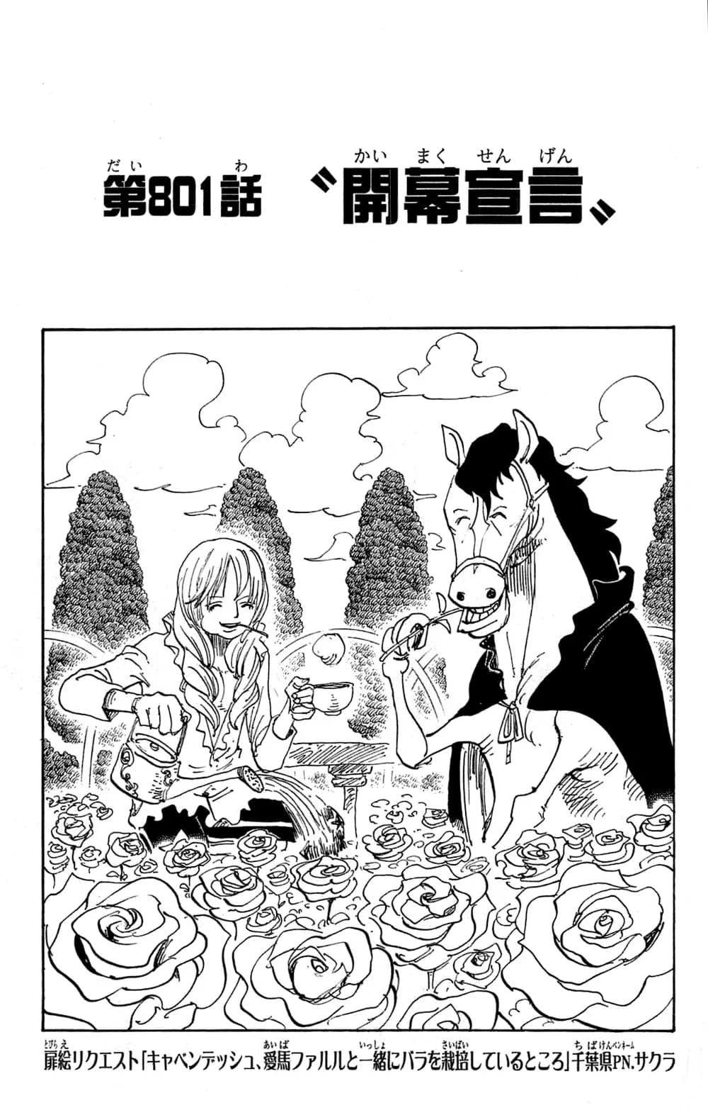 Official cover art of Chapter 801