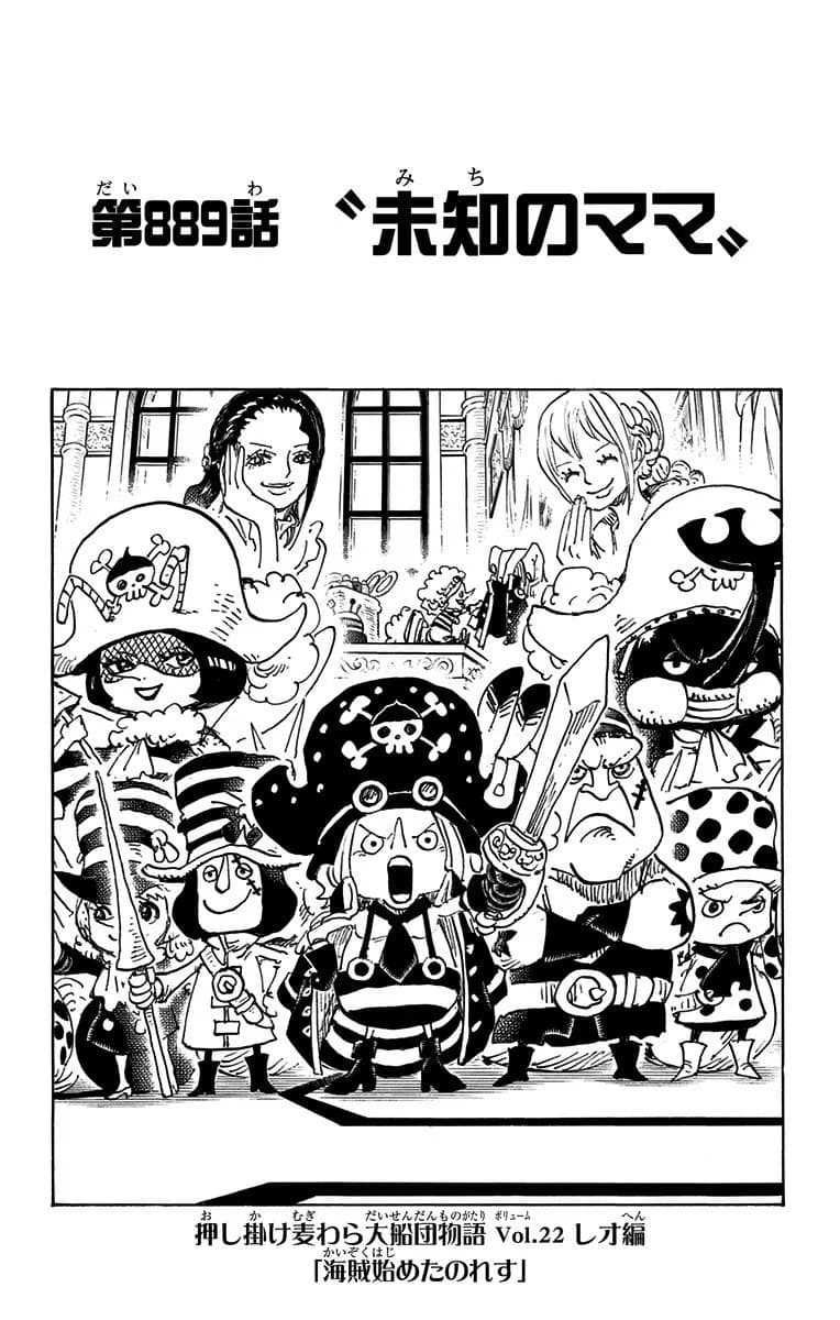 Official cover art of Chapter 889