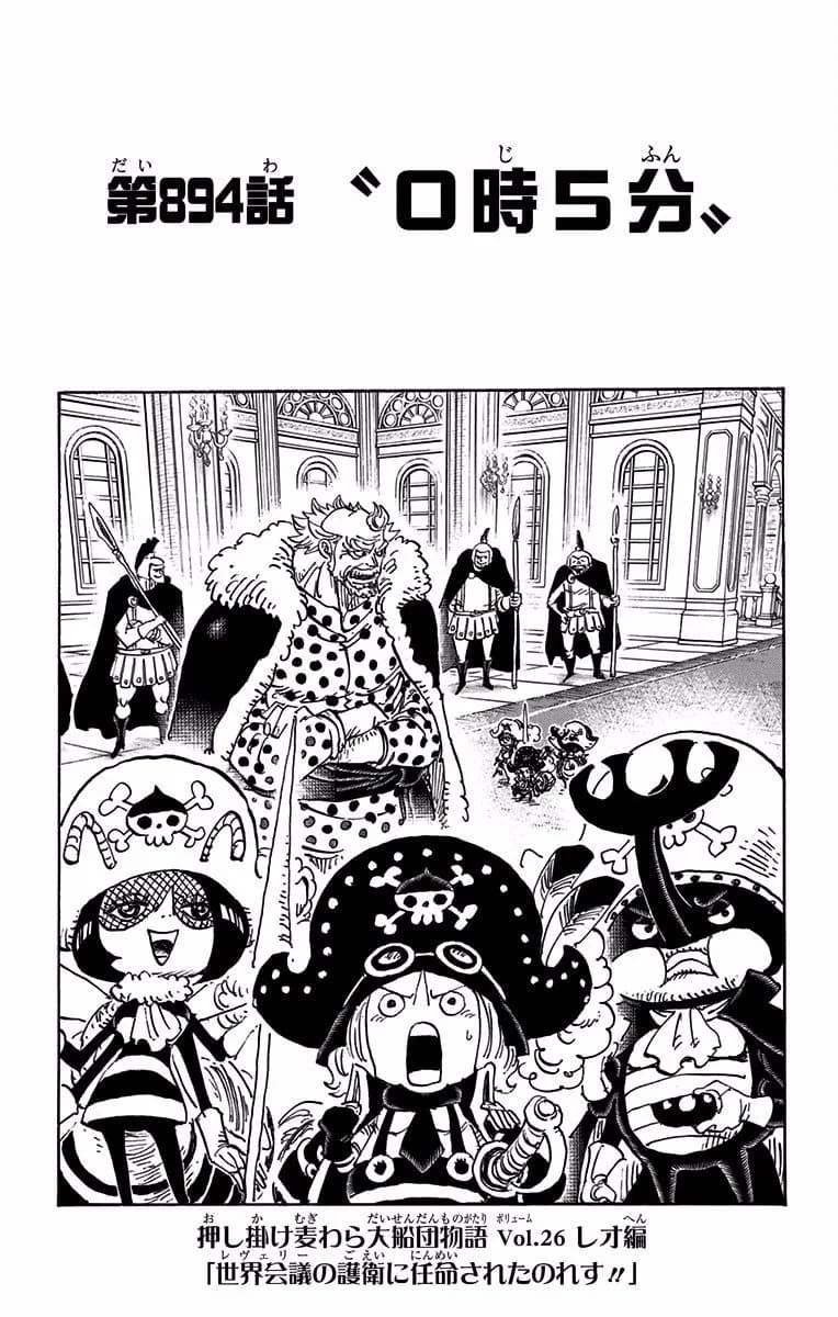 Official cover art of Chapter 894