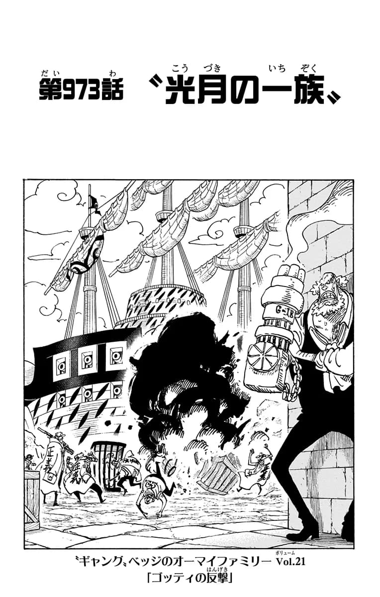 Official cover art of Chapter 973