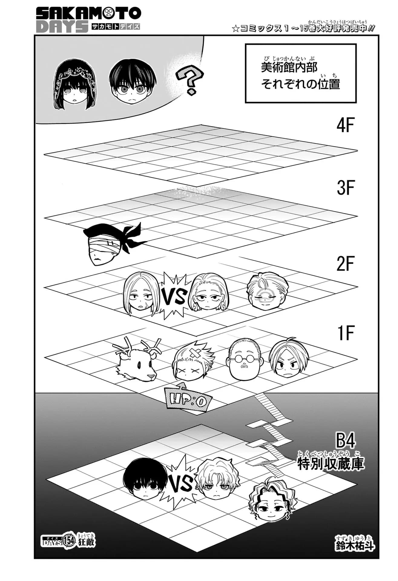 Couverture officielle de Chapitre 154