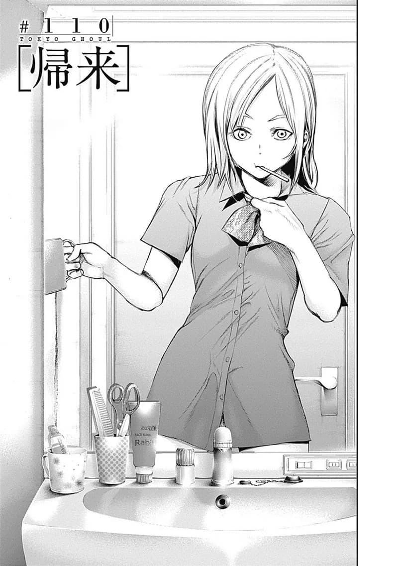 Couverture officielle de Chapitre 110