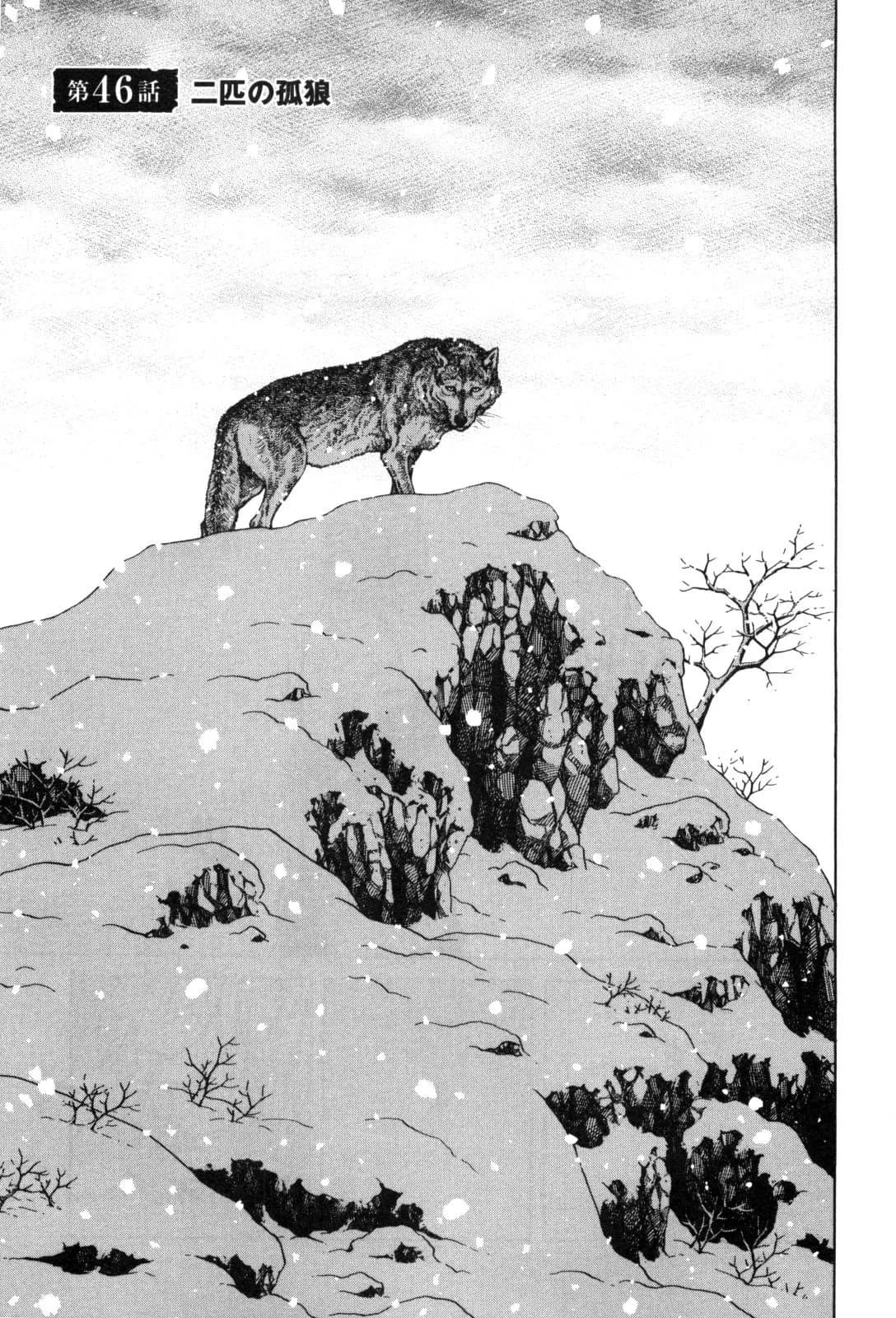 Official cover art of Chapter 46: Two Lone Wolves