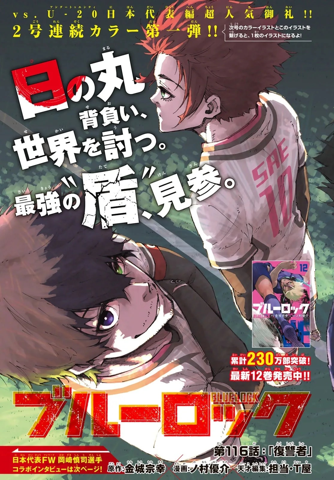 Official cover art of Chapter 116: Revenger