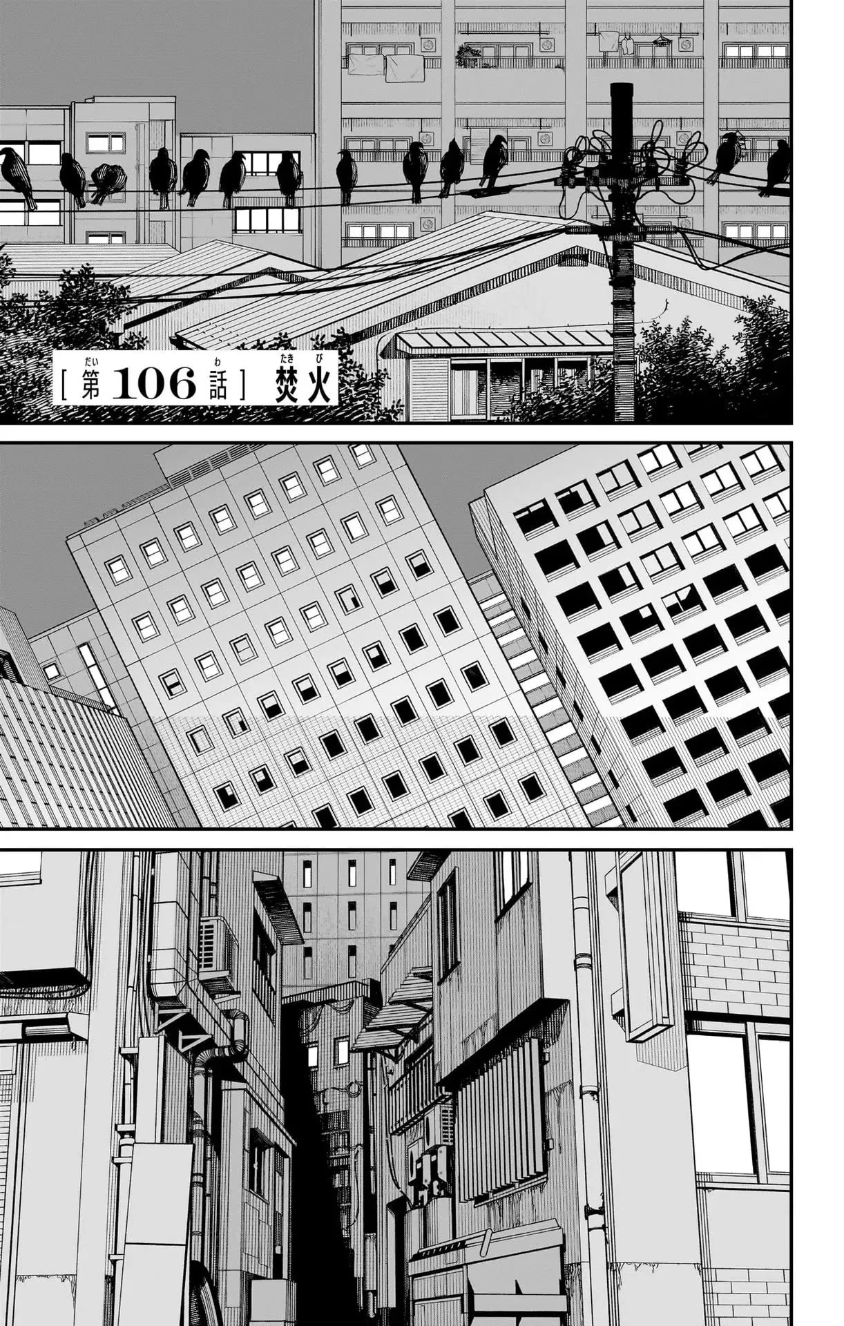 Official cover art of Chapter 106: Bonfire