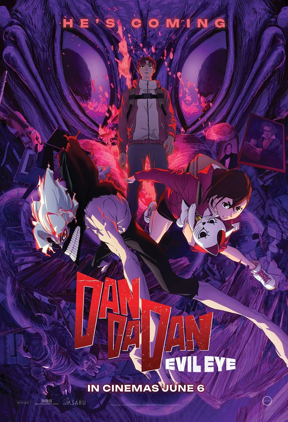 Sampul resmi Dandadan: Mata Iblis