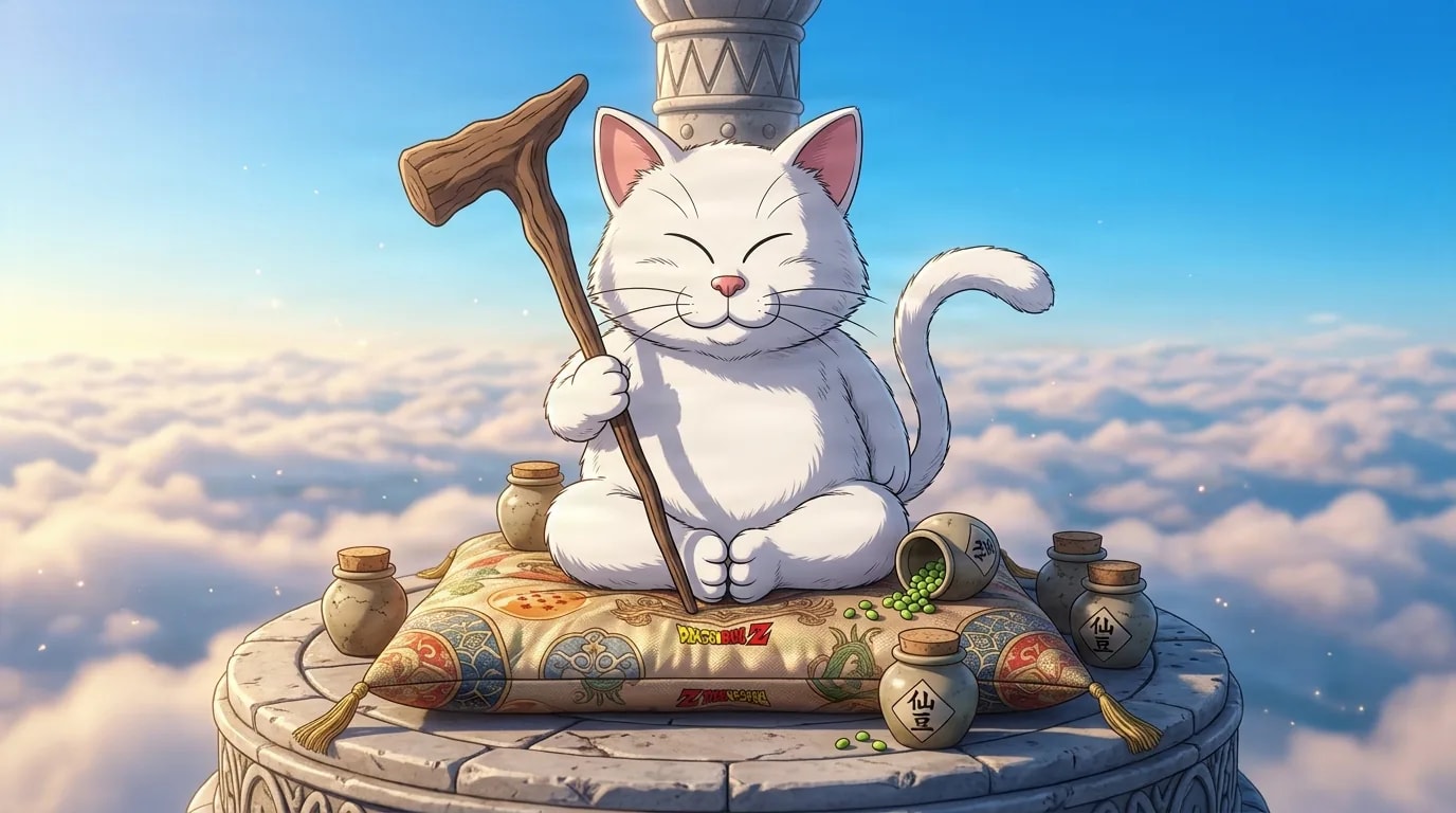 Korin, eine Figur aus Dragon Ball.