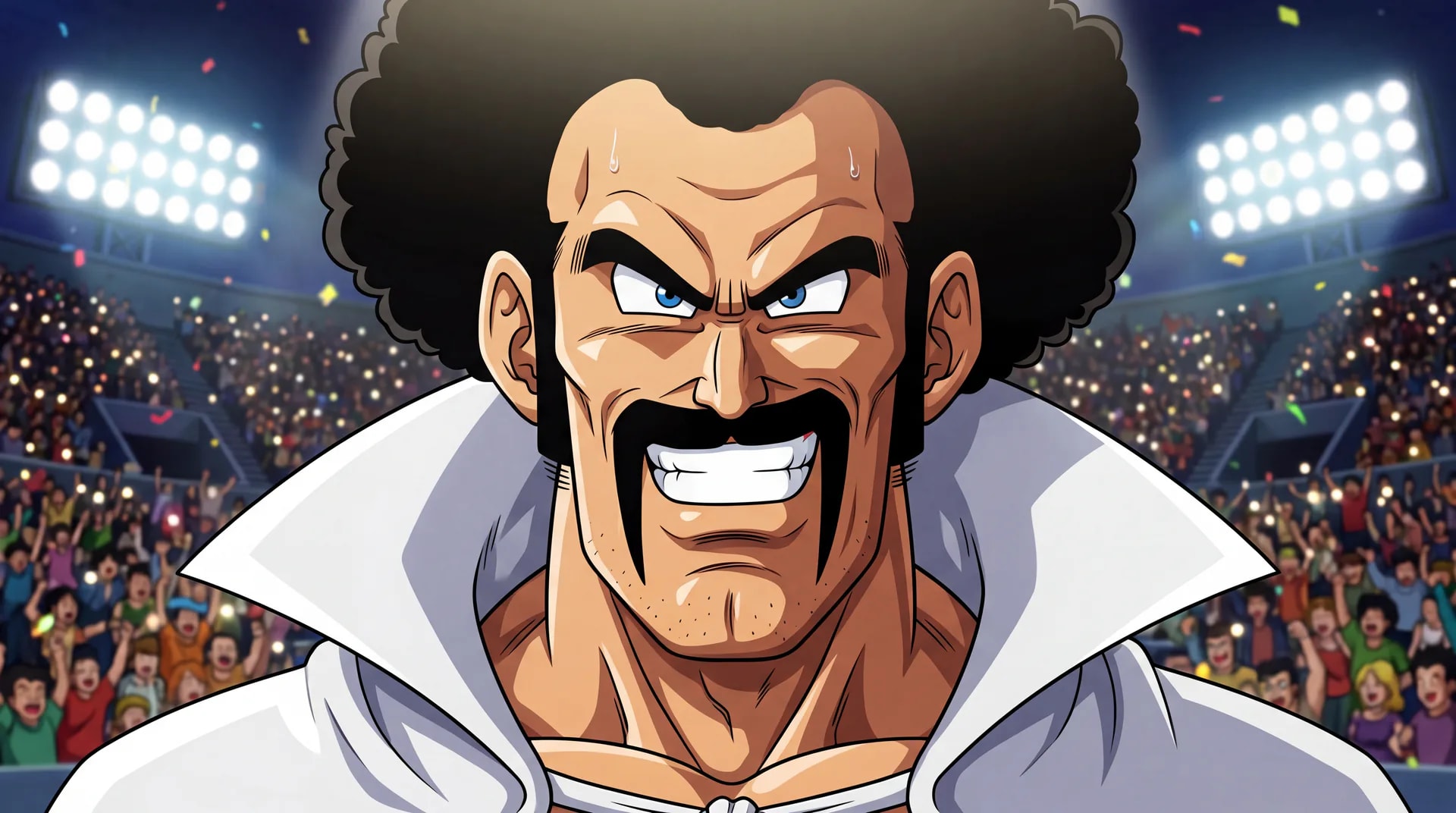 Mr. Satan from Dragon Ball