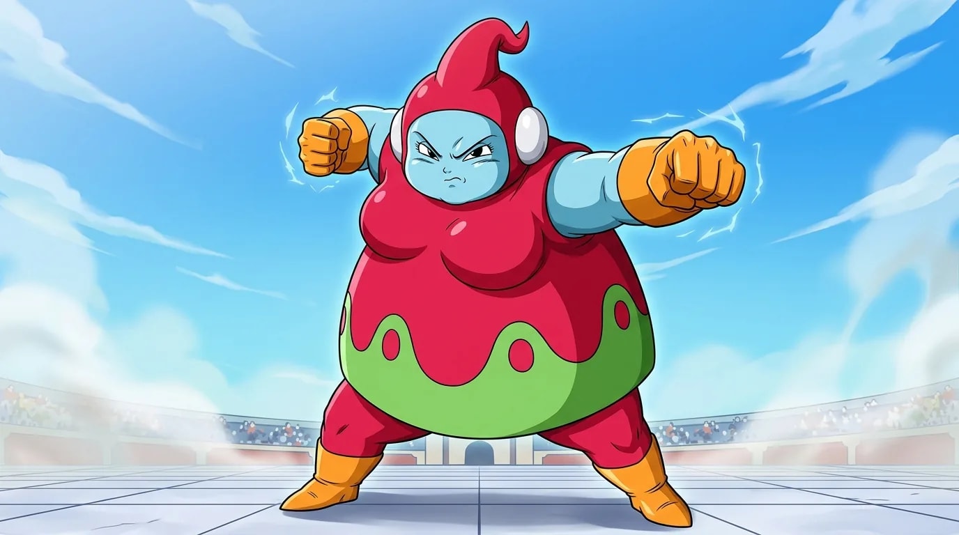 Ribrianne, un personaggio di razza sconosciuta, da Dragon Ball.