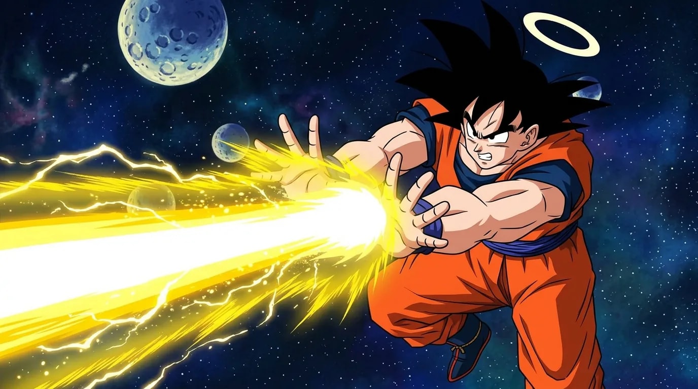 Energy Wave, a technique from Dragon Ball.