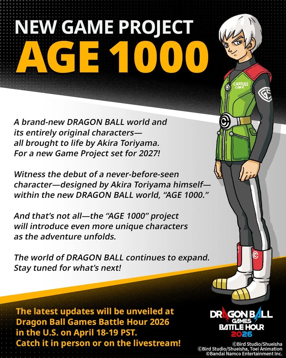 Copertina di Dragon Ball Project: Age 1000