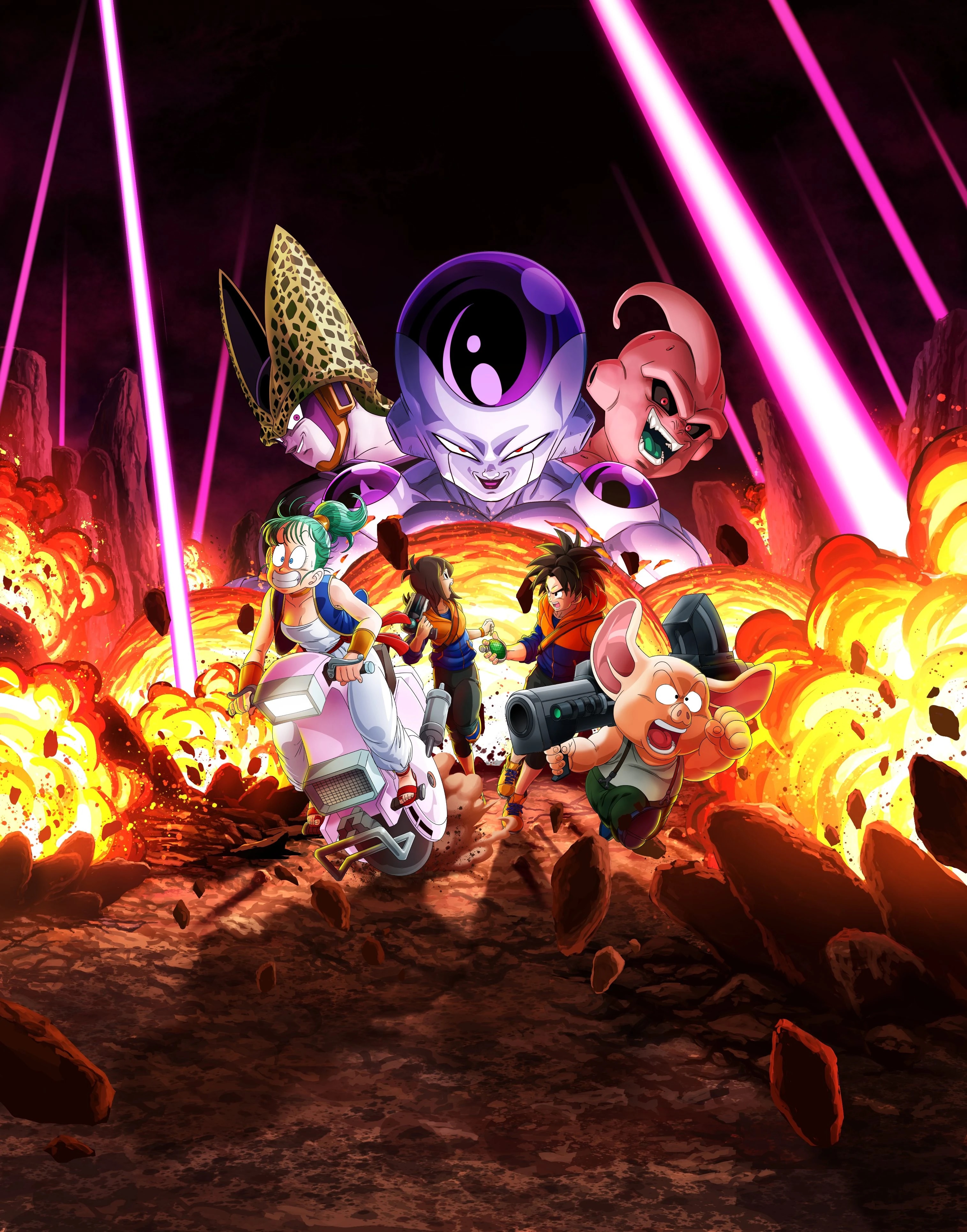 Arte da capa de Dragon Ball: The Breakers