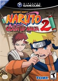 غلاف رسمي لـNaruto: Clash of Ninja 2