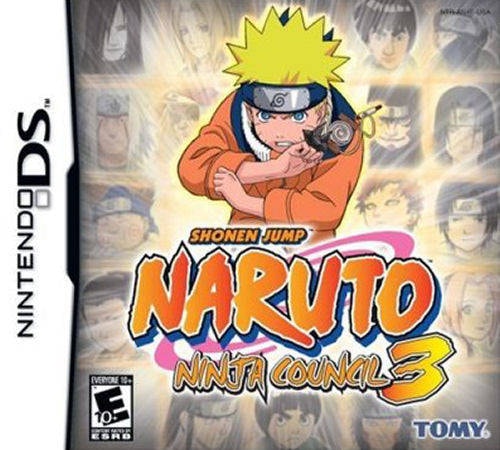 غلاف رسمي لـNaruto: Ninja Council 3