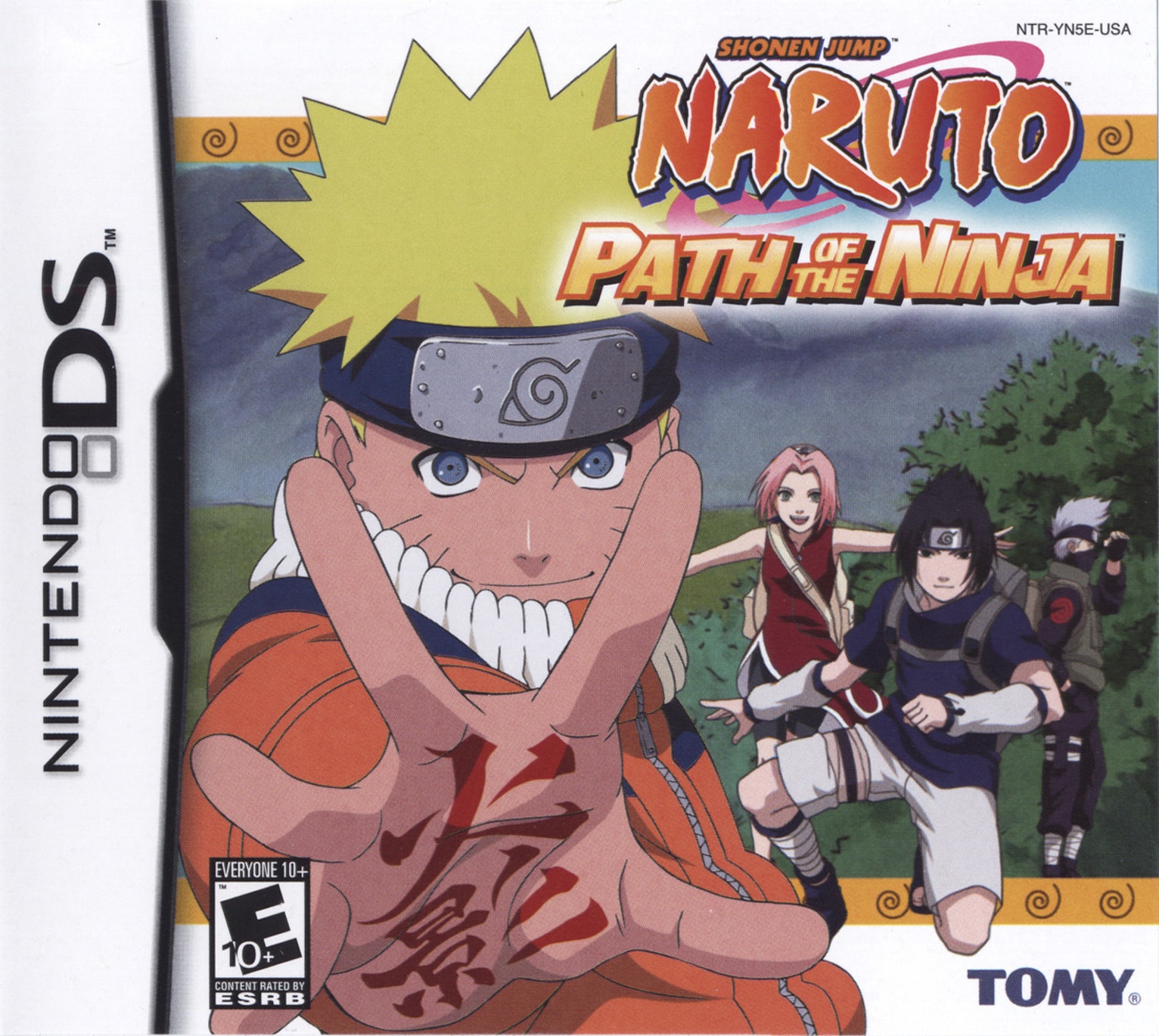 غلاف رسمي لـNaruto: Path of the Ninja