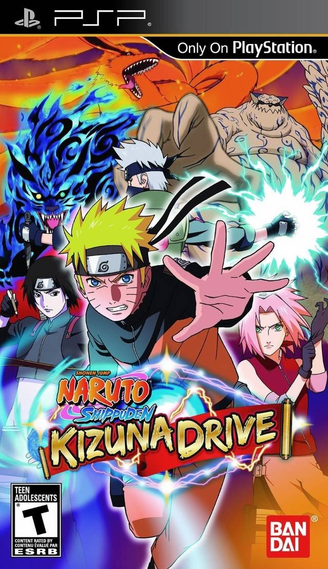 غلاف رسمي لـNaruto Shippūden: Kizuna Drive