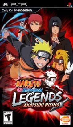 غلاف رسمي لـNaruto Shippūden: Legends: Akatsuki Rising