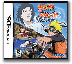 غلاف رسمي لـNaruto Shippūden: Naruto vs. Sasuke