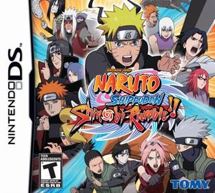 غلاف رسمي لـNaruto Shippuden: Shinobi Rumble