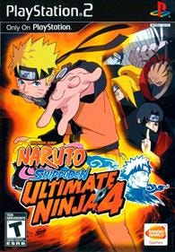 غلاف رسمي لـNaruto Shippūden: Ultimate Ninja 4