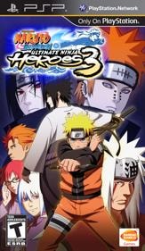 غلاف رسمي لـNaruto Shippūden: Ultimate Ninja Heroes 3