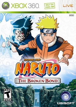 غلاف رسمي لـNaruto: The Broken Bond