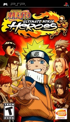 غلاف رسمي لـNaruto: Ultimate Ninja Heroes
