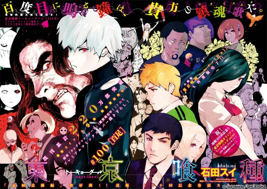 Official cover art of Chapter 100