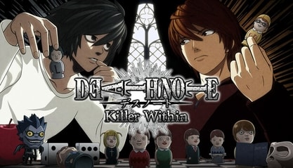 Death Note: Killer Within का आधिकारिक कवर आर्ट