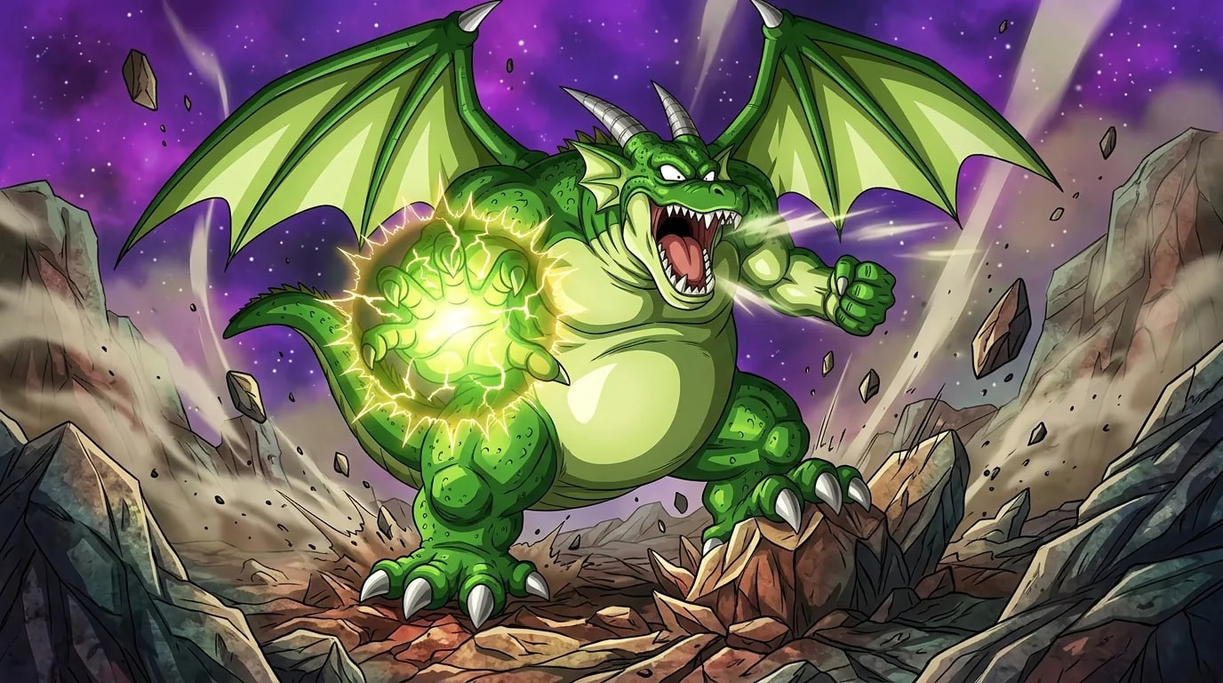 Cymbal, eine Figur (Dämonischer Namekianer) aus Dragon Ball.