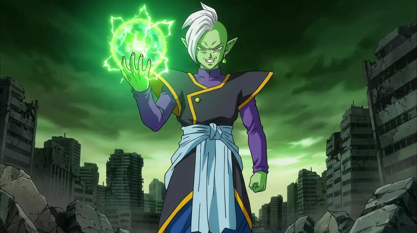 Zamasu du futur, un personnage Shinjin de Dragon Ball.