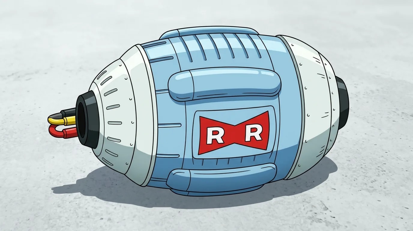 Cyborg-Bombe, ein Gegenstand aus Dragon Ball.