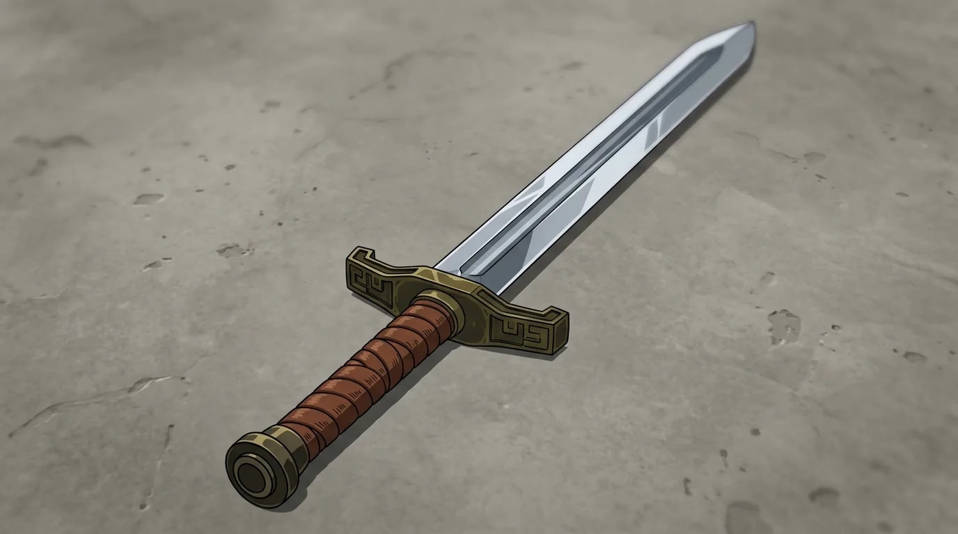 Schwert von Future Trunks, ein Gegenstand aus Dragon Ball.