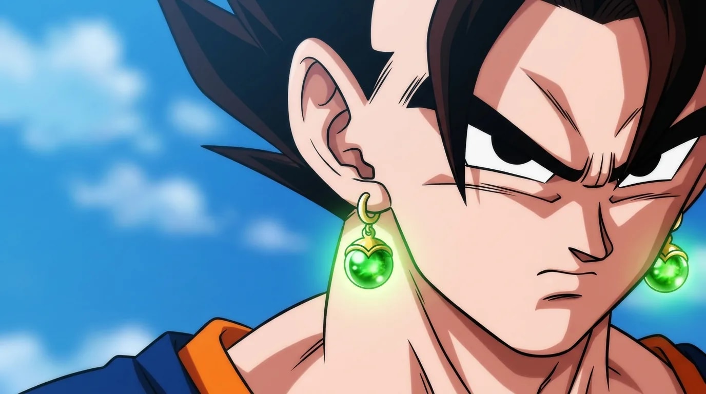 Potara-Ohrringe, ein Gegenstand aus Dragon Ball.